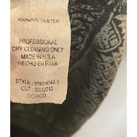 Steezyer Tribal Boho Dress Teal Navy Rose Pink Size Small - Picture 6 of 6